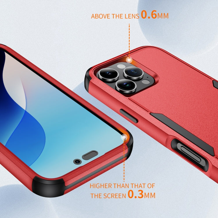 For iPhone 16 Pro Commuter Shockproof TPU + PC Phone Case