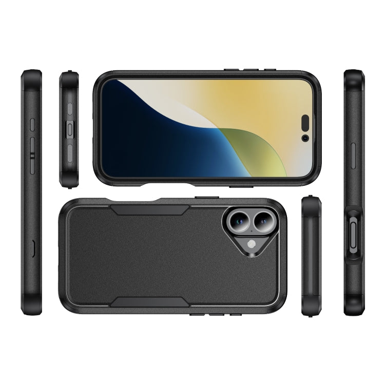 For iPhone 16 Plus Commuter Shockproof TPU + PC Phone Case