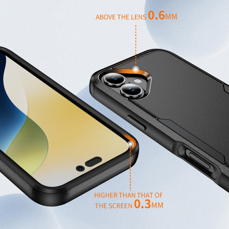 For iPhone 16 Commuter Shockproof TPU + PC Phone Case
