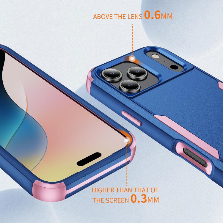 For iPhone 17 Pro Commuter Shockproof TPU + PC Phone Case