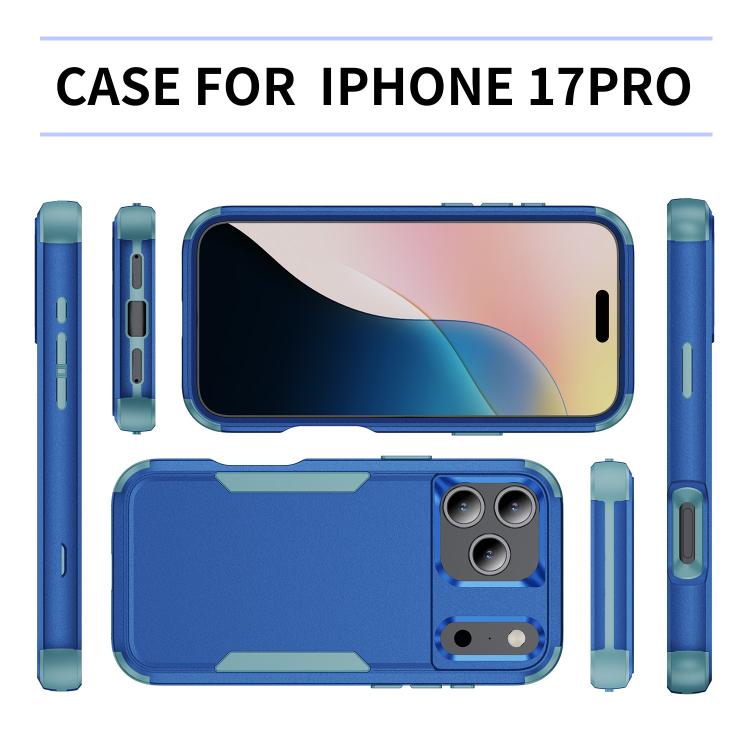 For iPhone 17 Pro Commuter Shockproof TPU + PC Phone Case