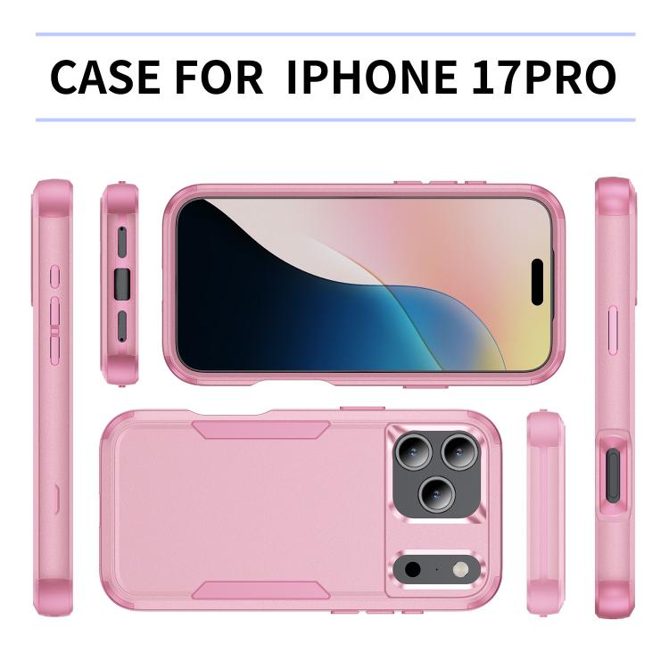 For iPhone 17 Pro Commuter Shockproof TPU + PC Phone Case