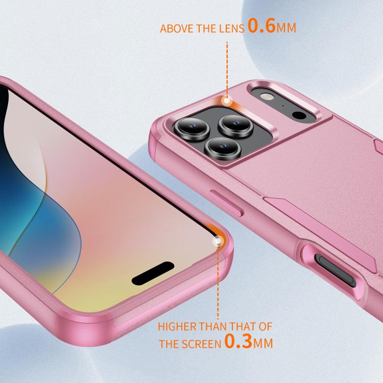 For iPhone 17 Pro Commuter Shockproof TPU + PC Phone Case