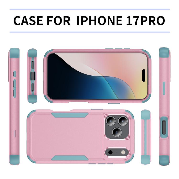 For iPhone 17 Pro Commuter Shockproof TPU + PC Phone Case