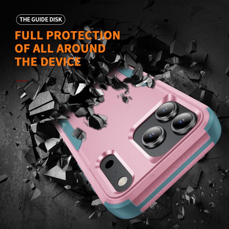 For iPhone 17 Pro Commuter Shockproof TPU + PC Phone Case
