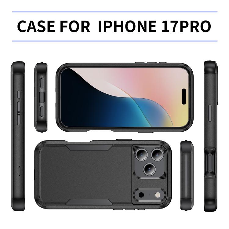 For iPhone 17 Pro Commuter Shockproof TPU + PC Phone Case