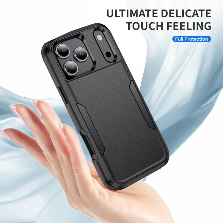 For iPhone 17 Pro Commuter Shockproof TPU + PC Phone Case