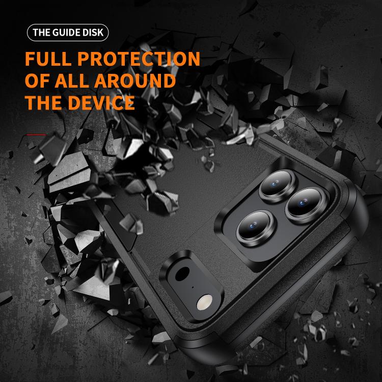 For iPhone 17 Pro Commuter Shockproof TPU + PC Phone Case