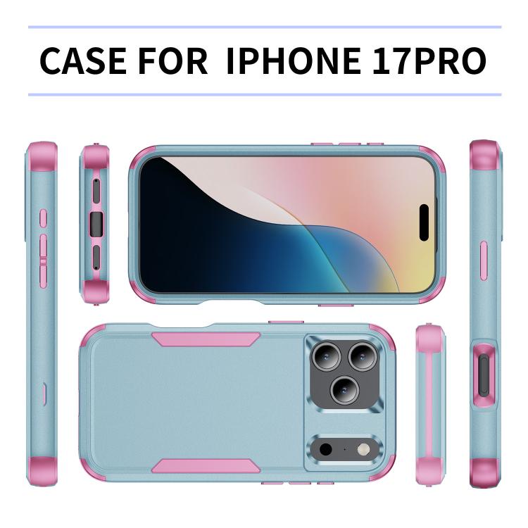 For iPhone 17 Pro Commuter Shockproof TPU + PC Phone Case