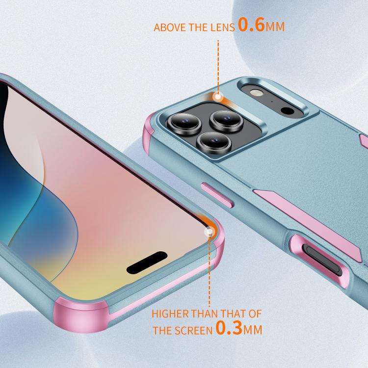 For iPhone 17 Pro Commuter Shockproof TPU + PC Phone Case