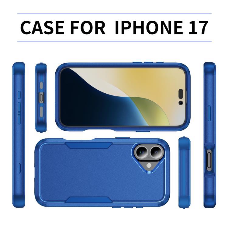 For iPhone 17 Commuter Shockproof TPU + PC Phone Case