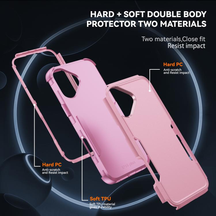 For iPhone 17 Commuter Shockproof TPU + PC Phone Case