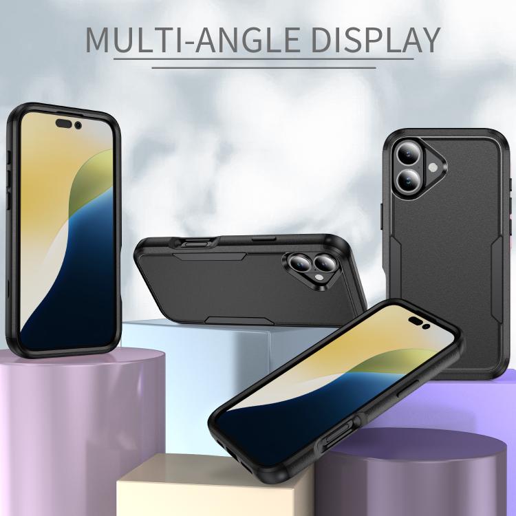 For iPhone 17 Commuter Shockproof TPU + PC Phone Case