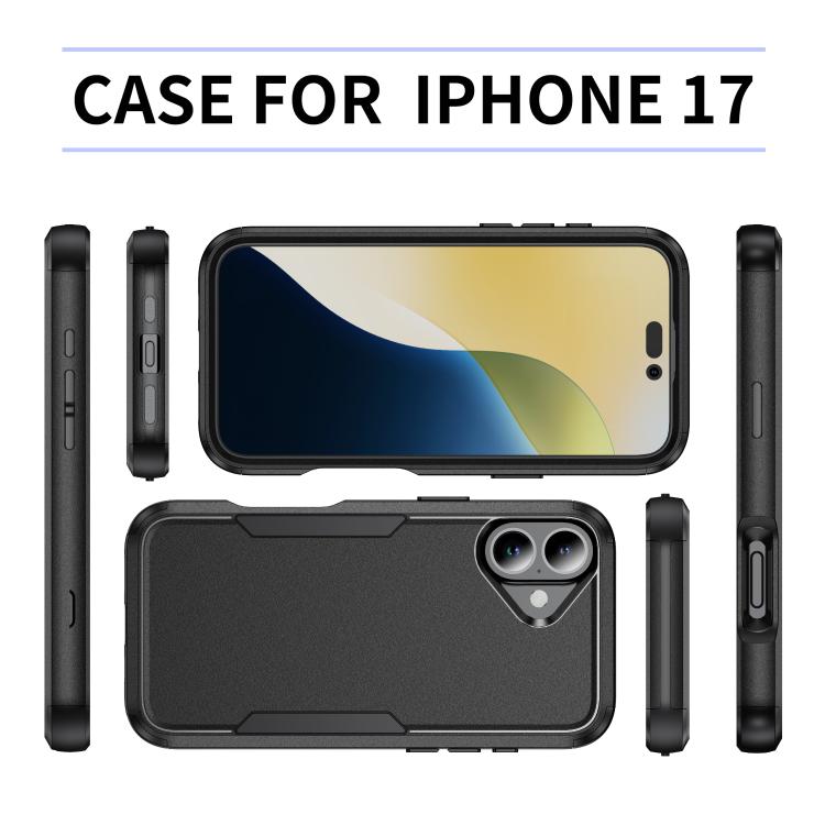 For iPhone 17 Commuter Shockproof TPU + PC Phone Case