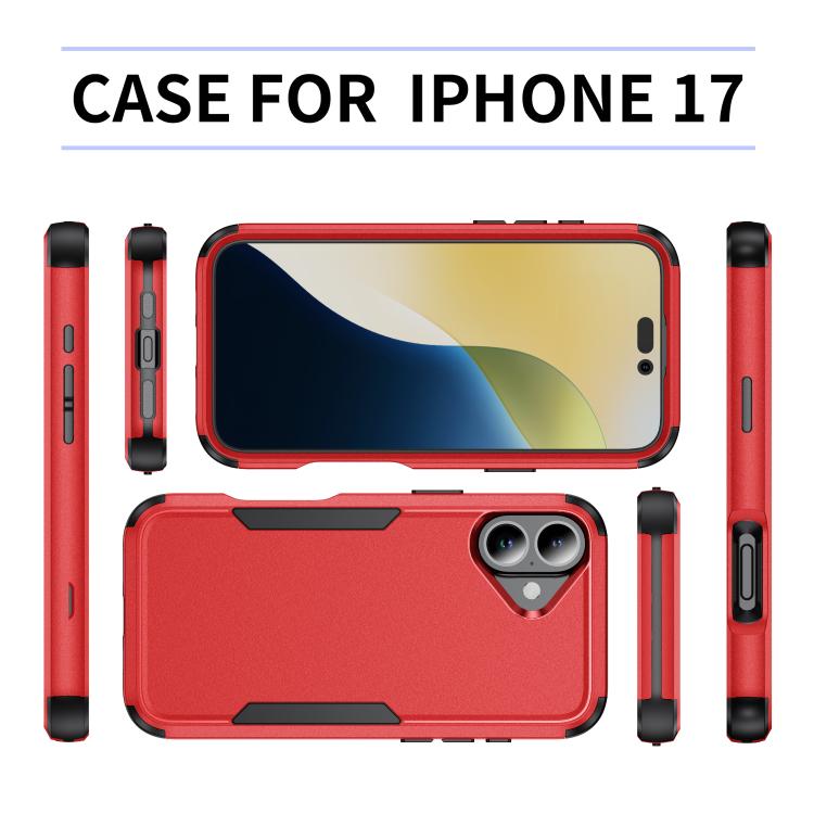 For iPhone 17 Commuter Shockproof TPU + PC Phone Case