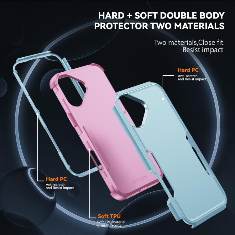 For iPhone 17 Commuter Shockproof TPU + PC Phone Case