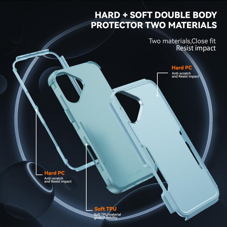 For iPhone 17 Commuter Shockproof TPU + PC Phone Case