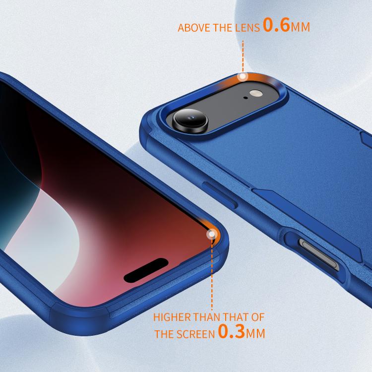 For iPhone Air Commuter Shockproof TPU + PC Phone Case