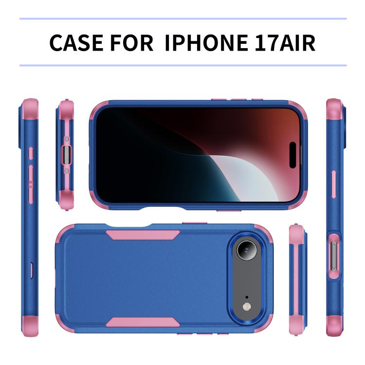 For iPhone Air Commuter Shockproof TPU + PC Phone Case