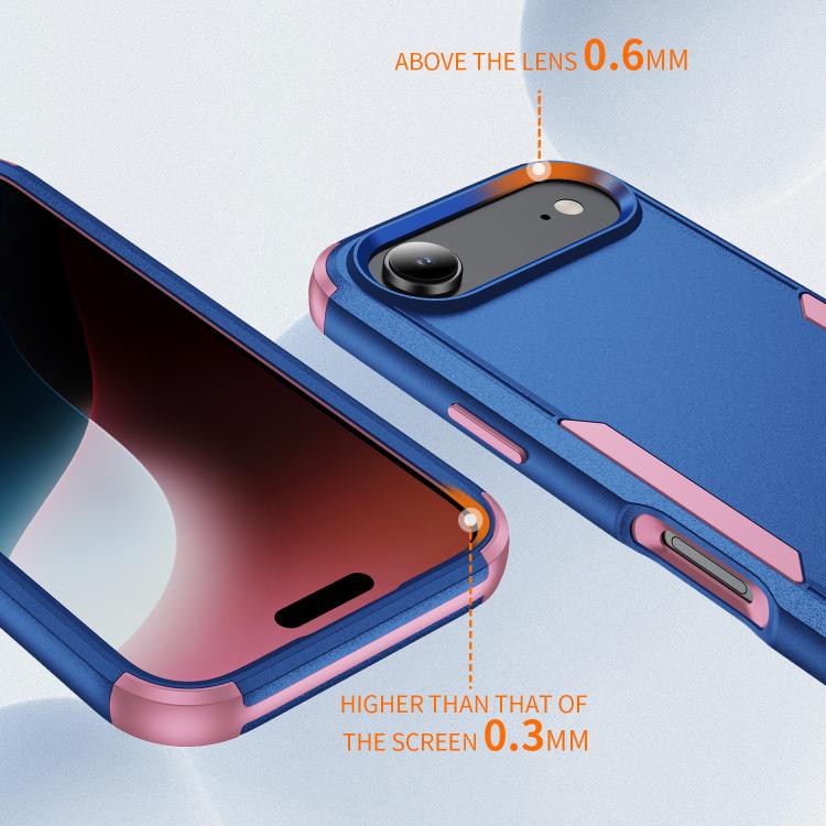 For iPhone Air Commuter Shockproof TPU + PC Phone Case