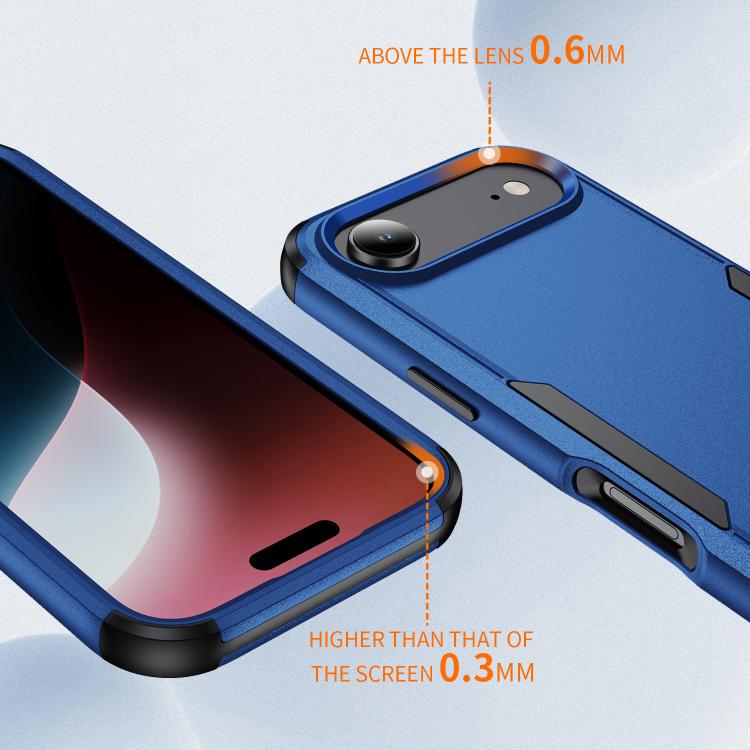 For iPhone Air Commuter Shockproof TPU + PC Phone Case