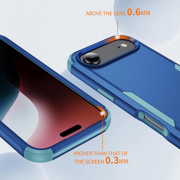 For iPhone Air Commuter Shockproof TPU + PC Phone Case