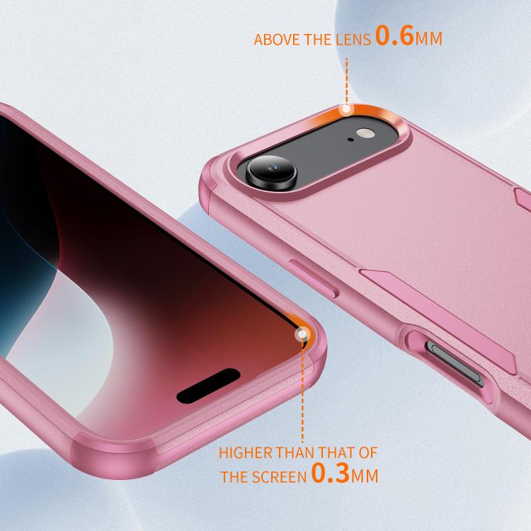 For iPhone Air Commuter Shockproof TPU + PC Phone Case