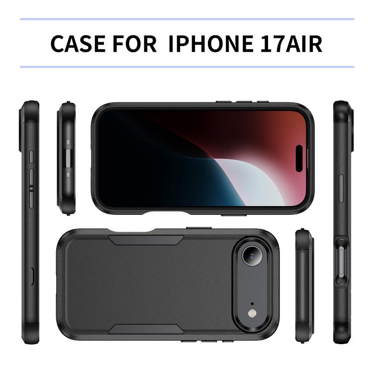 For iPhone Air Commuter Shockproof TPU + PC Phone Case