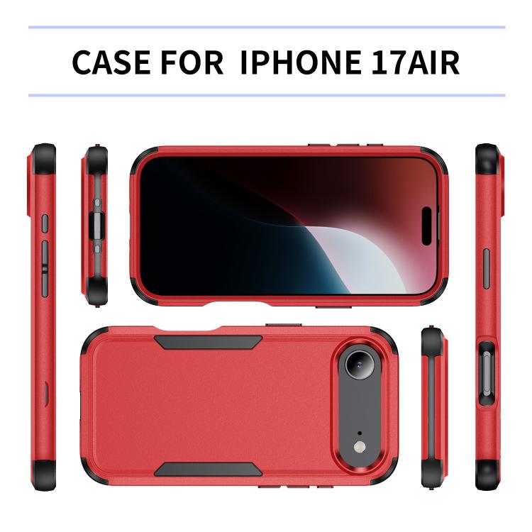 For iPhone Air Commuter Shockproof TPU + PC Phone Case