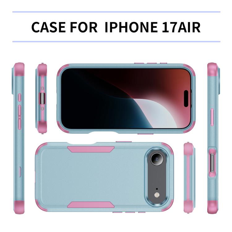 For iPhone Air Commuter Shockproof TPU + PC Phone Case
