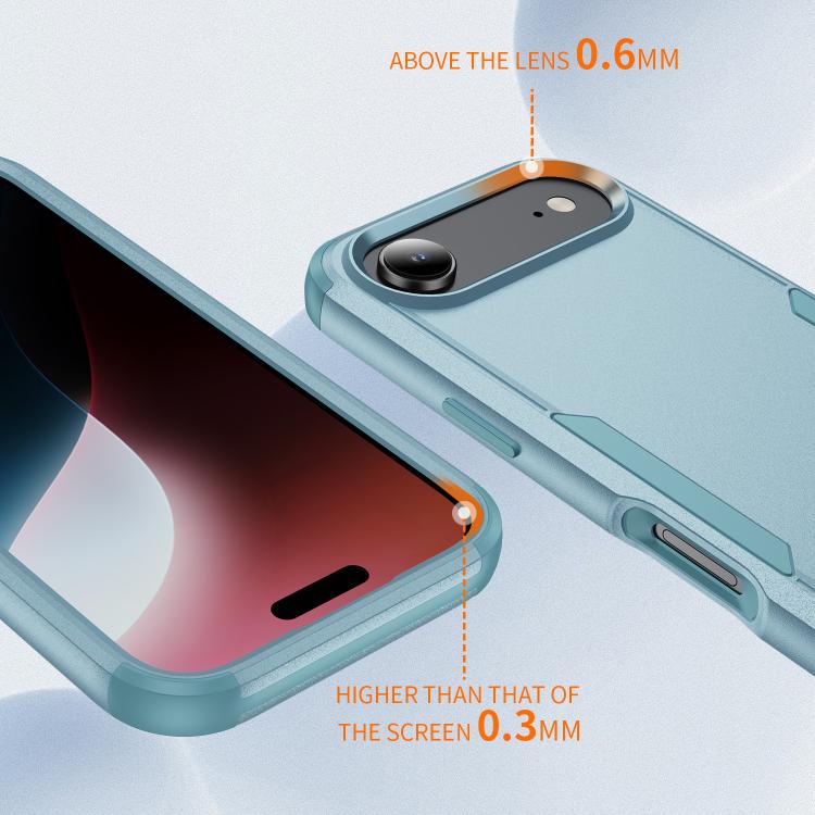 For iPhone Air Commuter Shockproof TPU + PC Phone Case