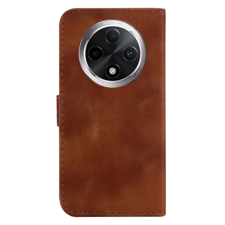 For OPPO A3 Pro 5G Seven-shaped Embossed Leather Phone Case