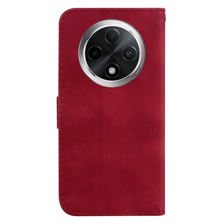 For OPPO A3 Pro 5G Seven-shaped Embossed Leather Phone Case
