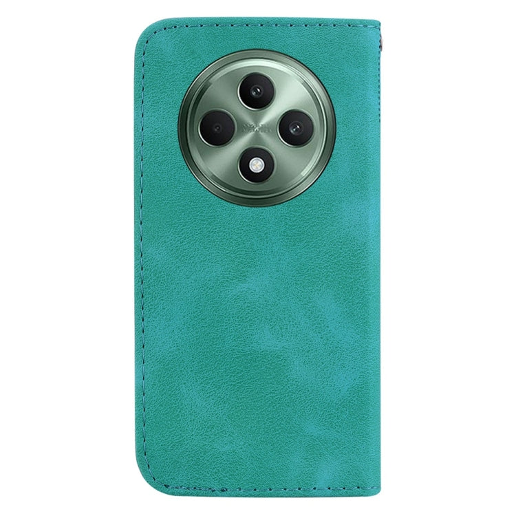 For OPPO Reno12 F 5G Seven-shaped Embossed Leather Phone Case