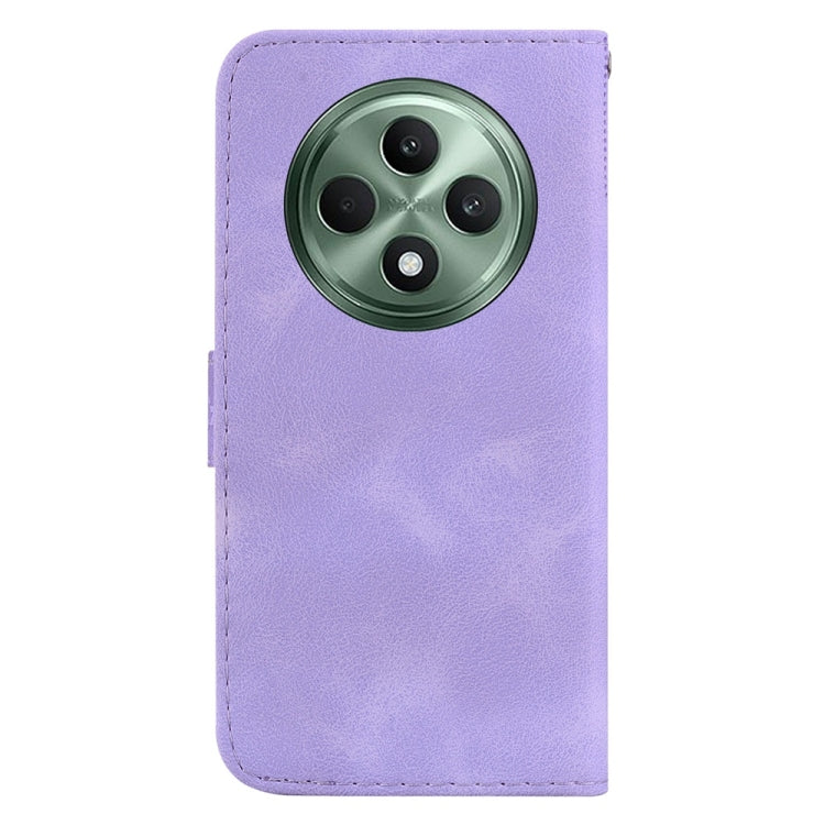 For OPPO Reno12 F 5G Seven-shaped Embossed Leather Phone Case