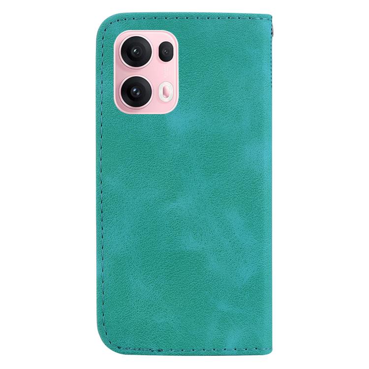 For OPPO Reno13 Pro Global Seven-shaped Embossed Leather Phone Case