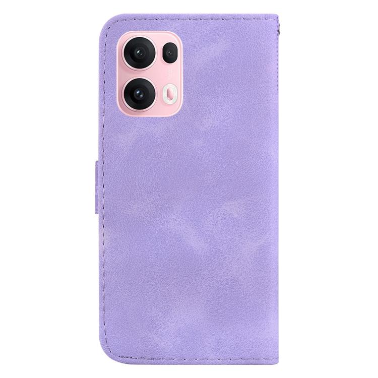 For OPPO Reno13 Pro Global Seven-shaped Embossed Leather Phone Case
