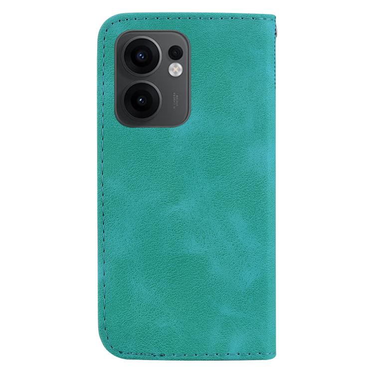 For OPPO Reno13 F 4G / 5G Seven-shaped Embossed Leather Phone Case