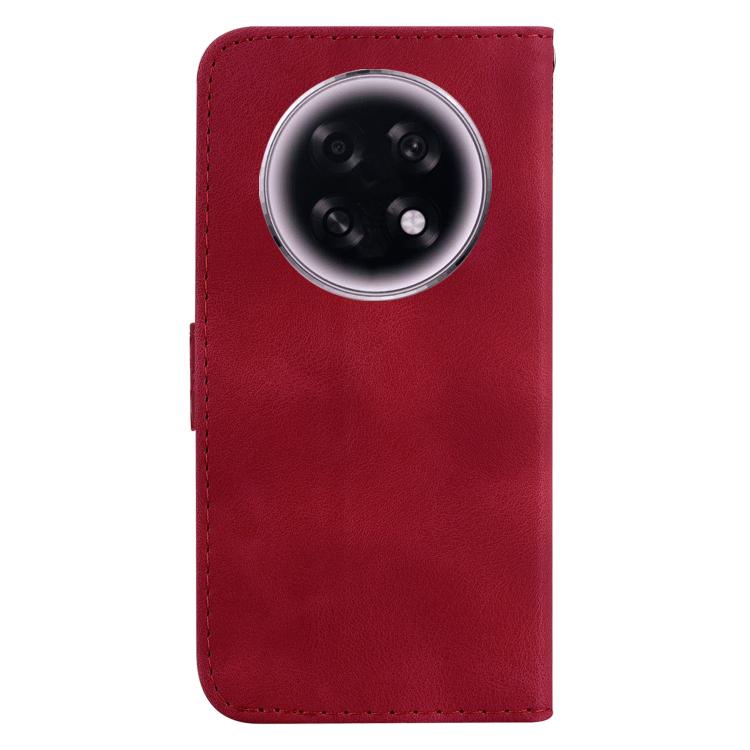 For OPPO A6 GT 5G Seven-shaped Embossed Leather Phone Case