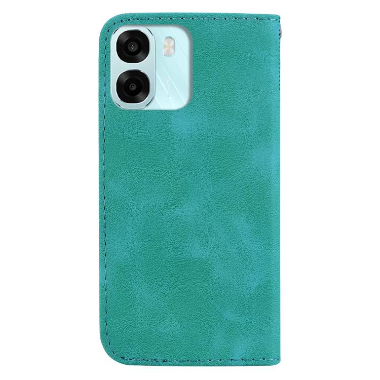 For OPPO A6 / A6s / A6t / A6x 4G / 5G Global Seven-shaped Embossed Leather Phone Case