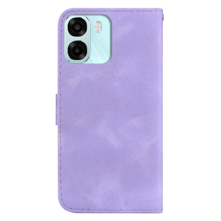 For OPPO A6 / A6s / A6t / A6x 4G / 5G Global Seven-shaped Embossed Leather Phone Case