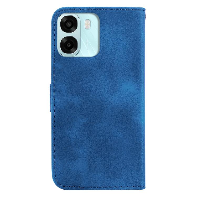 For OPPO A6 / A6s / A6t / A6x 4G / 5G Global Seven-shaped Embossed Leather Phone Case