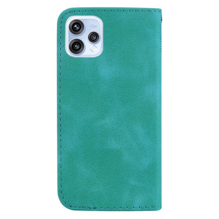For OPPO Reno15 5G Global Seven-shaped Embossed Leather Phone Case