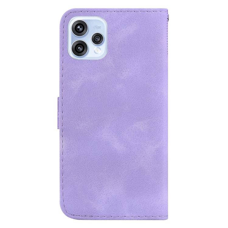 For OPPO Reno15 5G Global Seven-shaped Embossed Leather Phone Case