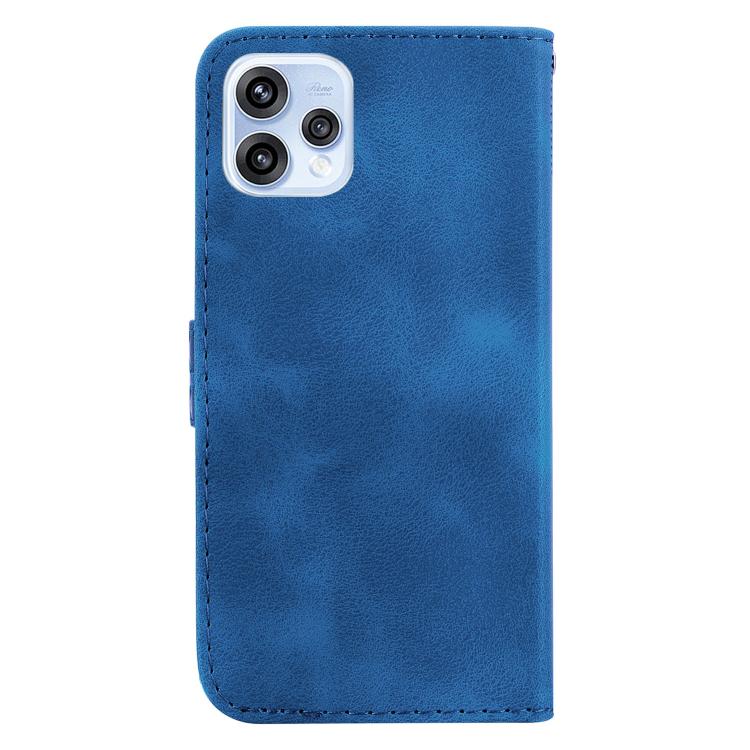 For OPPO Reno15 5G Global Seven-shaped Embossed Leather Phone Case