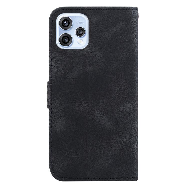 For OPPO Reno15 5G Global Seven-shaped Embossed Leather Phone Case