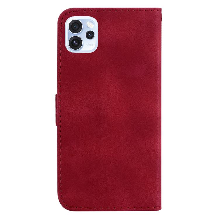 For OPPO Reno15 Pro 5G / Reno15 Pro Mini 5G Seven-shaped Embossed Leather Phone Case