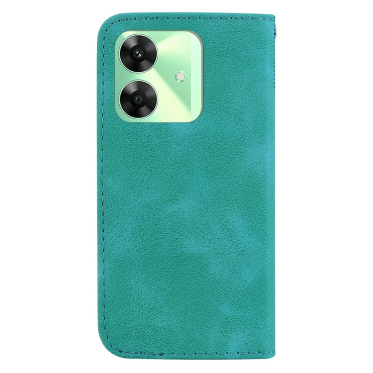 For Realme C61 / C63 / Note 60 Seven-shaped Embossed Leather Phone Case