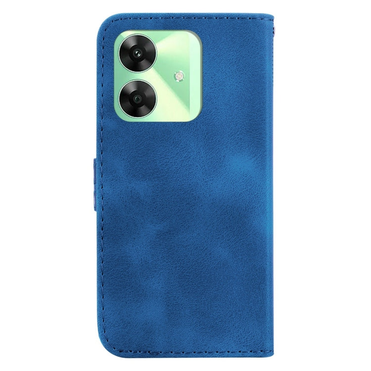 For Realme C61 / C63 / Note 60 Seven-shaped Embossed Leather Phone Case