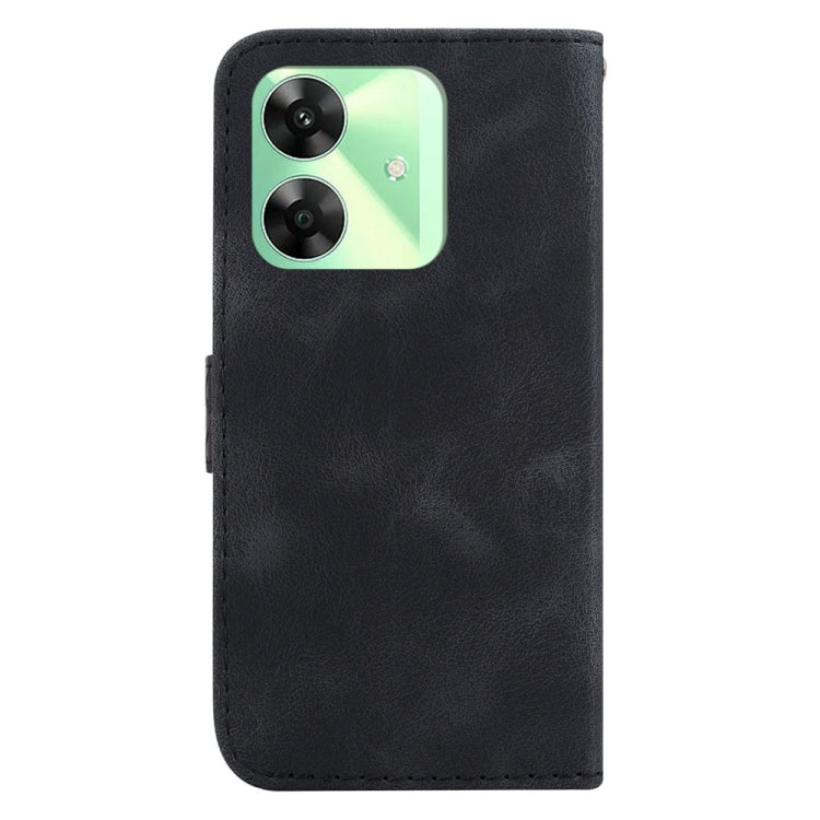 For Realme C61 / C63 / Note 60 Seven-shaped Embossed Leather Phone Case